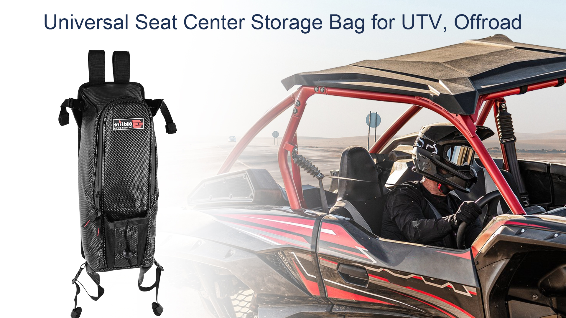 Amazon.com: Hutexico Universal UTV Center Seat Storage Gear Bag