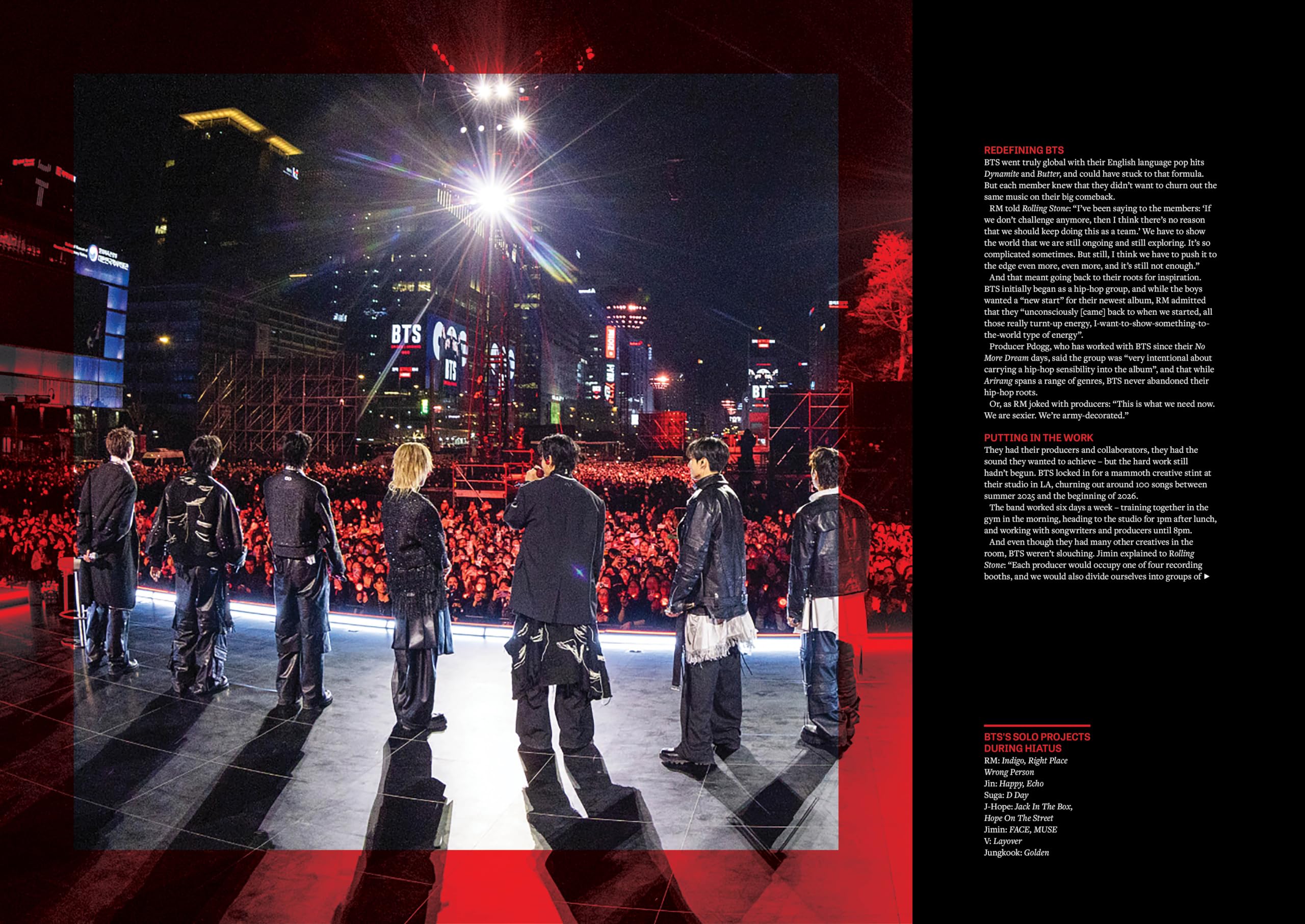 In Focus BTS Tour Special