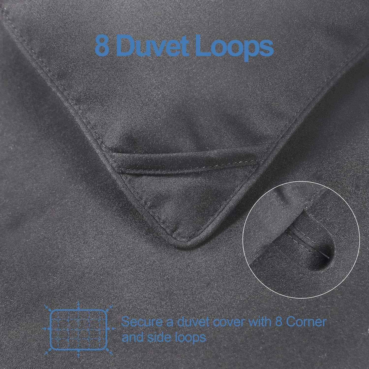 Grеаtеѕt Prоduсt TEKAMON Queen (88x88) Size Comforter Dark Gary All Season Quilted Soft Down Alternative Duvet Insert with Corner Tabs -Fluffy Microfiber Fill -Lightweight - Machine Washable Rеvіеw Prоduсt TEKAMON Queen (88x88) Size Comforter Dark Gary All Season Quilted Soft Down Alternative Duvet Insert with Corner Tabs -Fluffy Microfiber Fill -Lightweight - Machine Washable