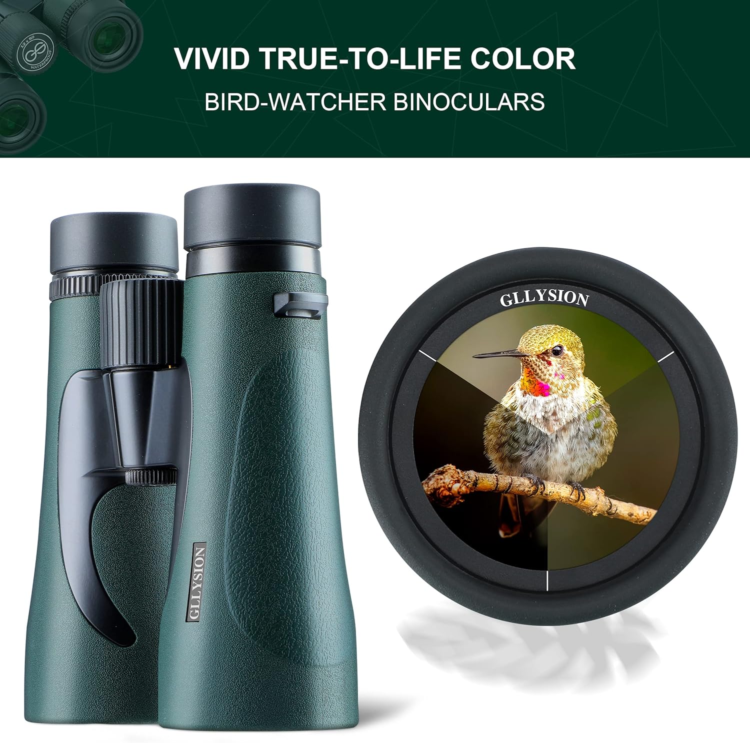 Another great feature of these binoculars is their BaK4 prisms. These prisms are known for their superior image quality and provide sharp and bright images. With these prisms, you'll be able to see every detail in stunning clarity, making it easy to spot even the most elusive creatures.
