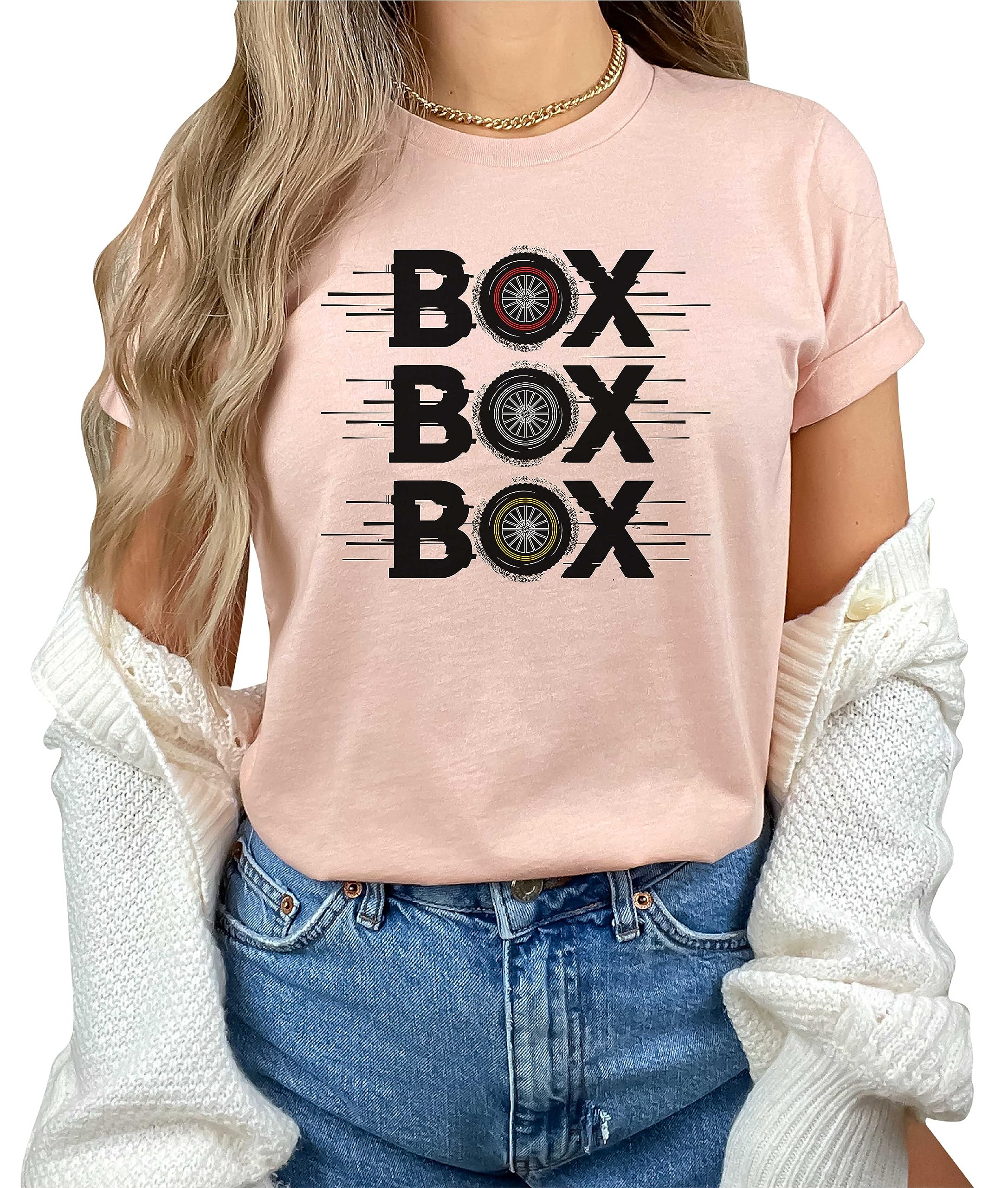 Box Box Box Shirt Motorsport Formula ABD Gp Pit Stop Race Day Austin Gp T-Shirt #00018-47