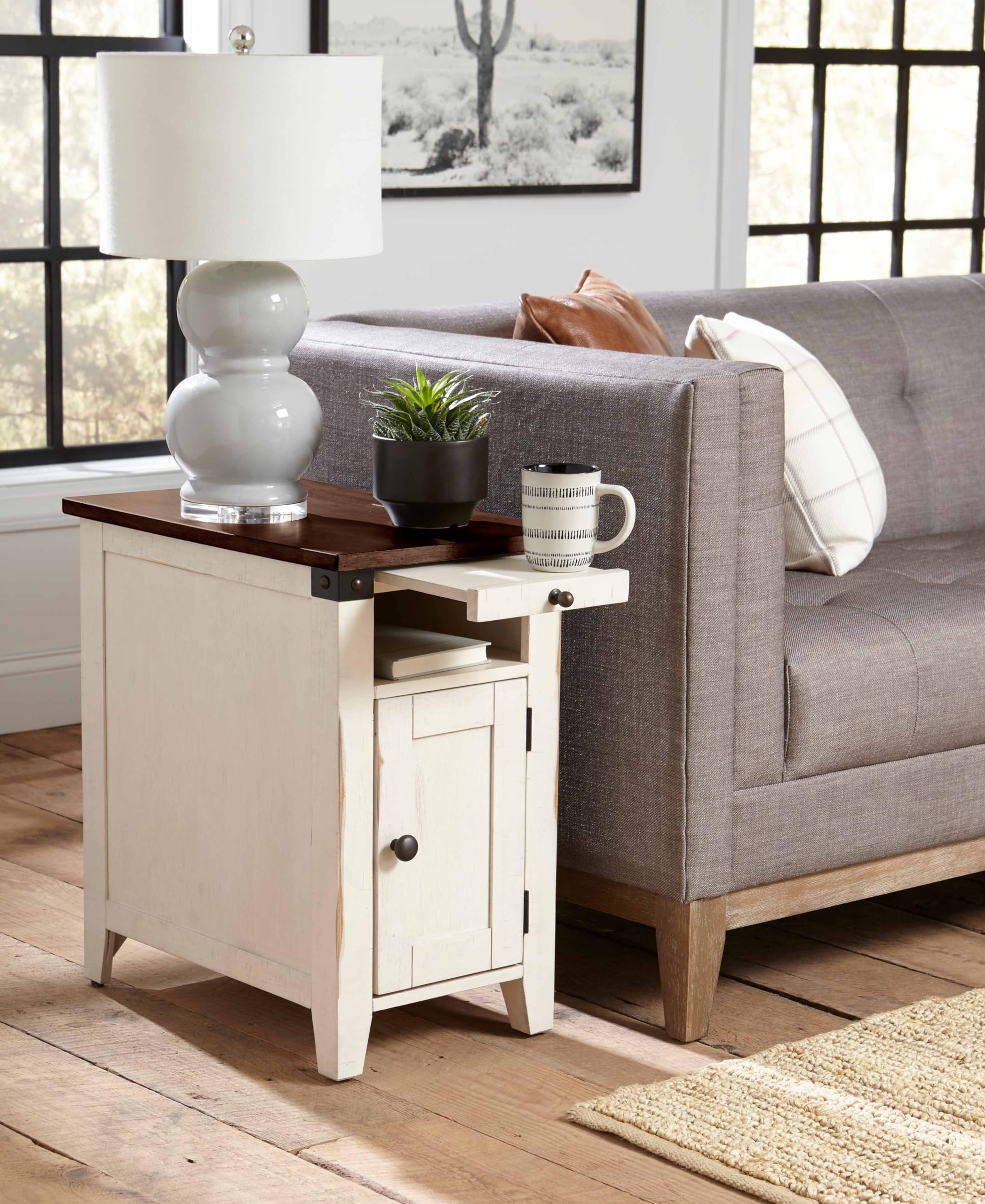 Martin Furniture Dakota Table, White