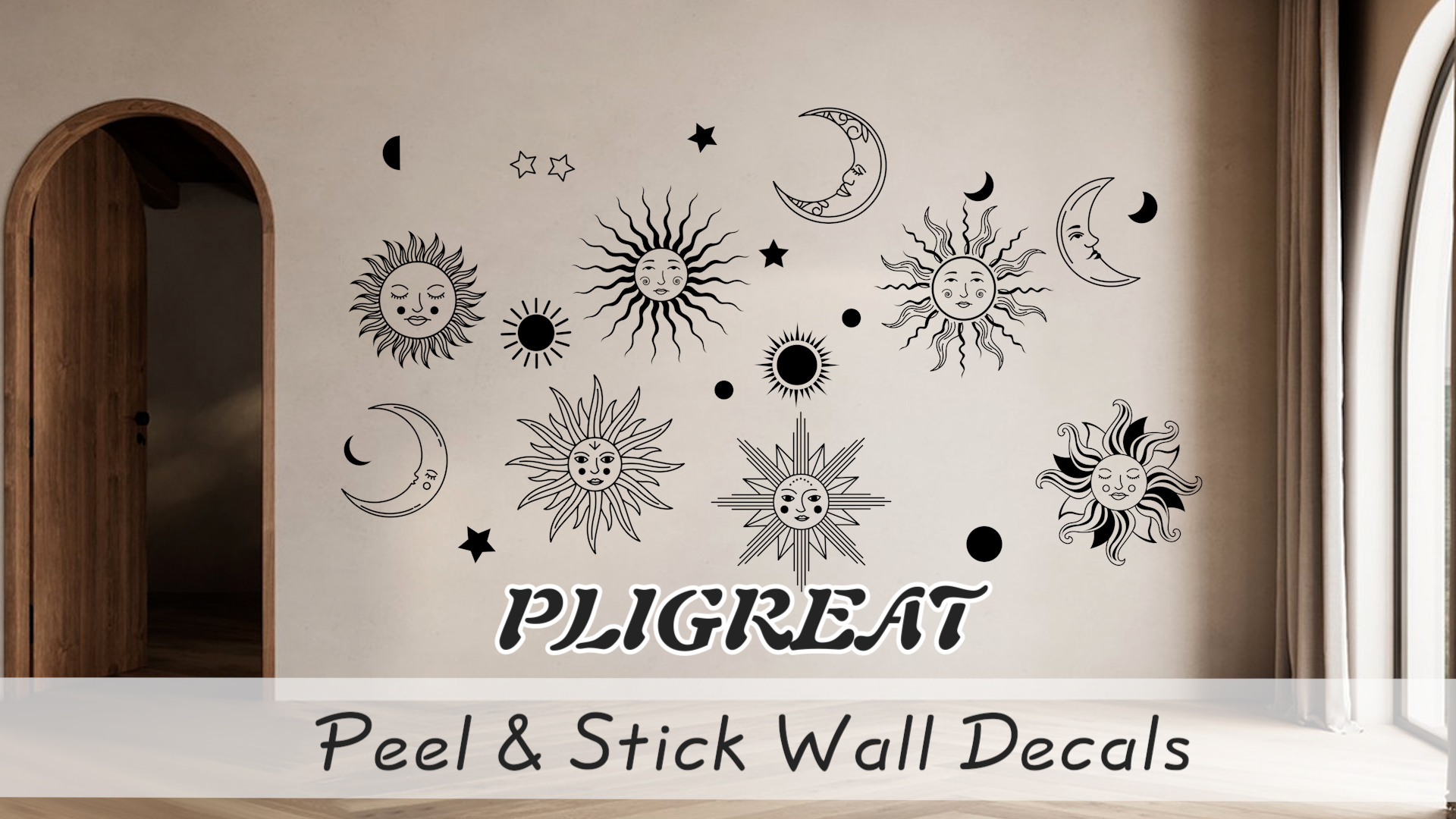 PLIGREAT Bagno Citazioni Ispirative Adesivo Murale Bagno Colorato