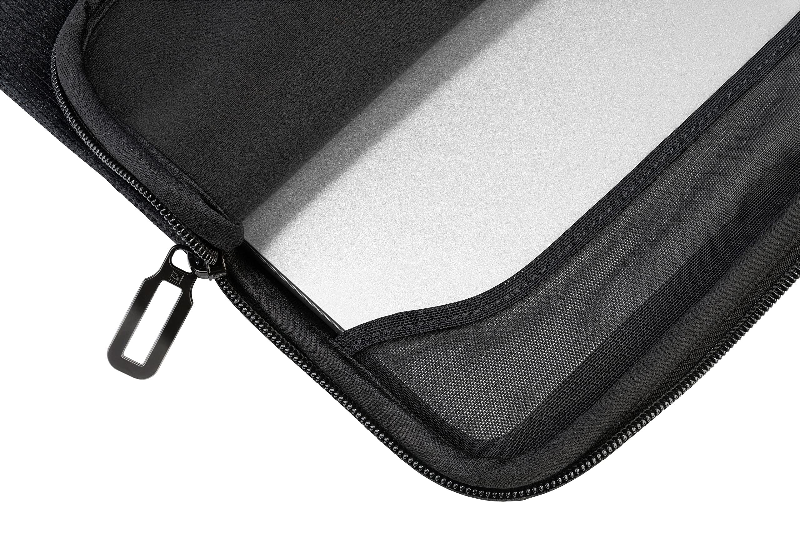 Tucano Second Skin Velluto - Funda para portátil (Terciopelo y Neopreno, 14", Color Negro
