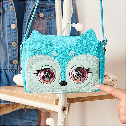 Miniatura 7 de Purse Pets, Metallic Mood Flashy Frenchie, Interactive Pet Toy & Crossbody Kids Purse