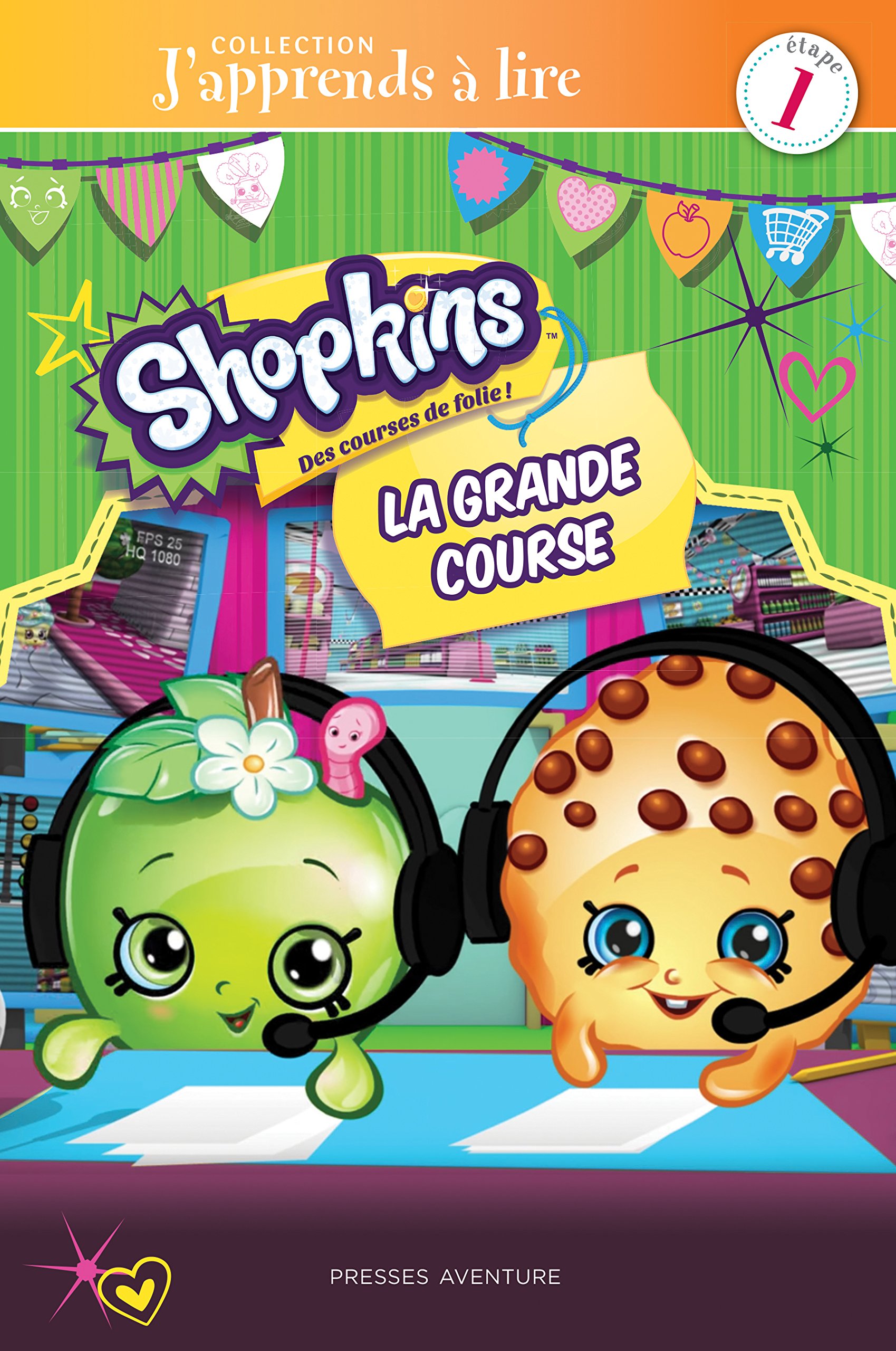 SHOPKINS-J'APPRENDS A LIRE-LA GRANDE COURSE Collectif