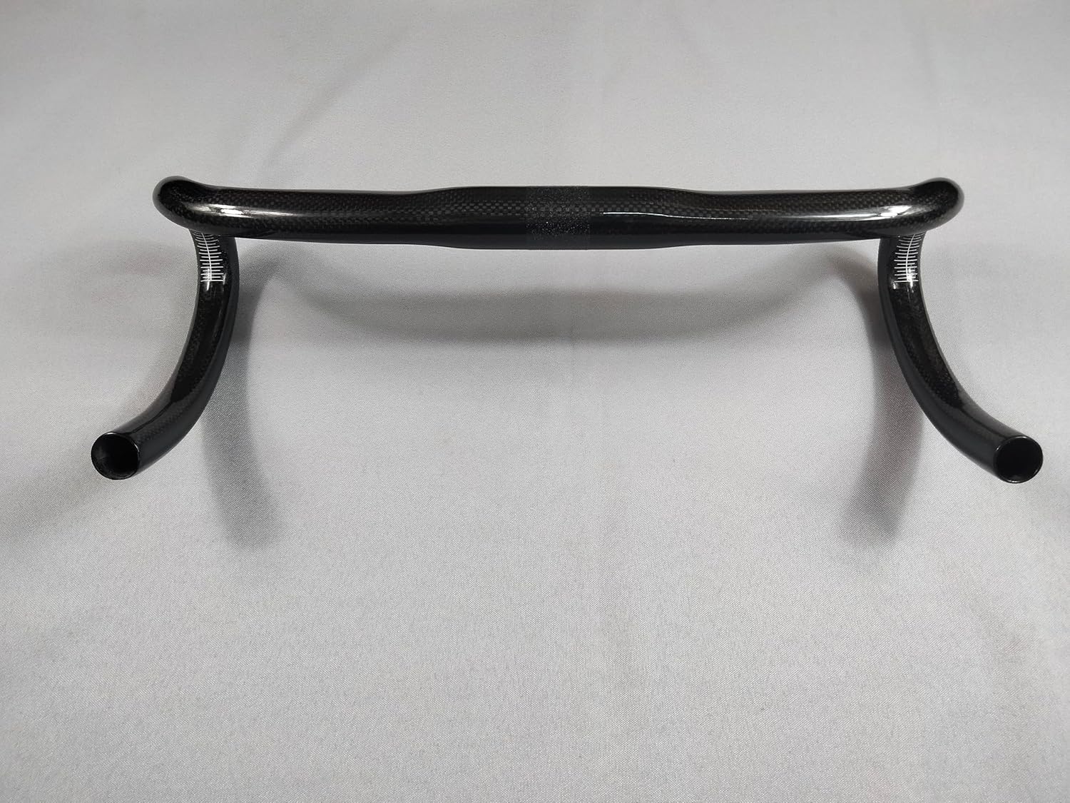 Carbon Road Bike Handlebars Road Bike Bicycle Carbon Fiber Drop Bars Black 3K Gloss 31.8x440mm Road Cycling Handlebars