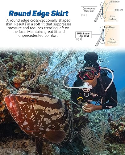 Miniatura 5 de TUSA M-1011 Ino Máscara de Buceo