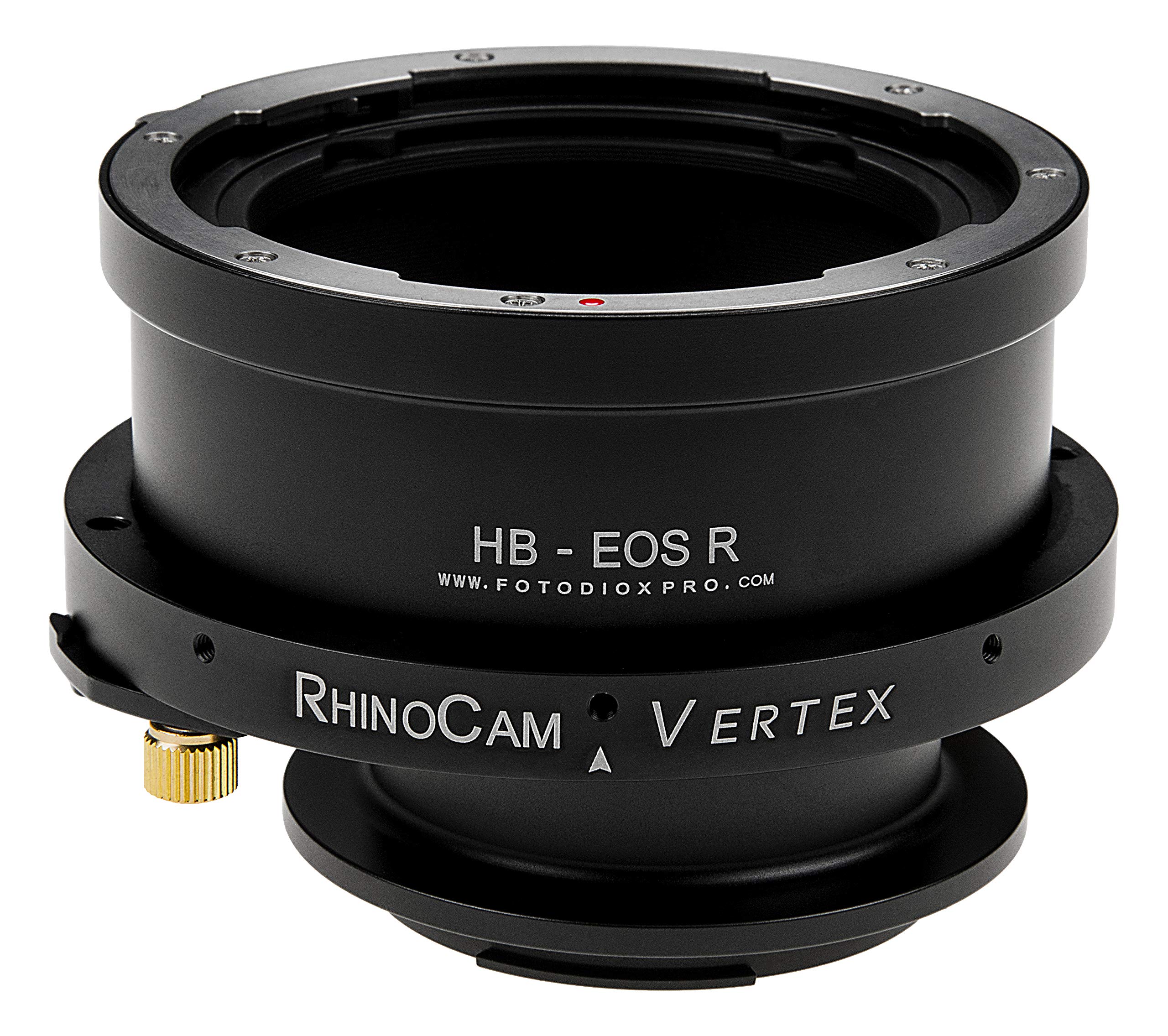 Adaptateur Hasselblad V vers Canon RF RhinoCam Vertex pour couture rotatif