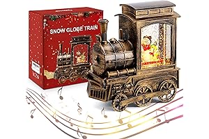 Glitzy Globe's Mystical Snowy Wonderland