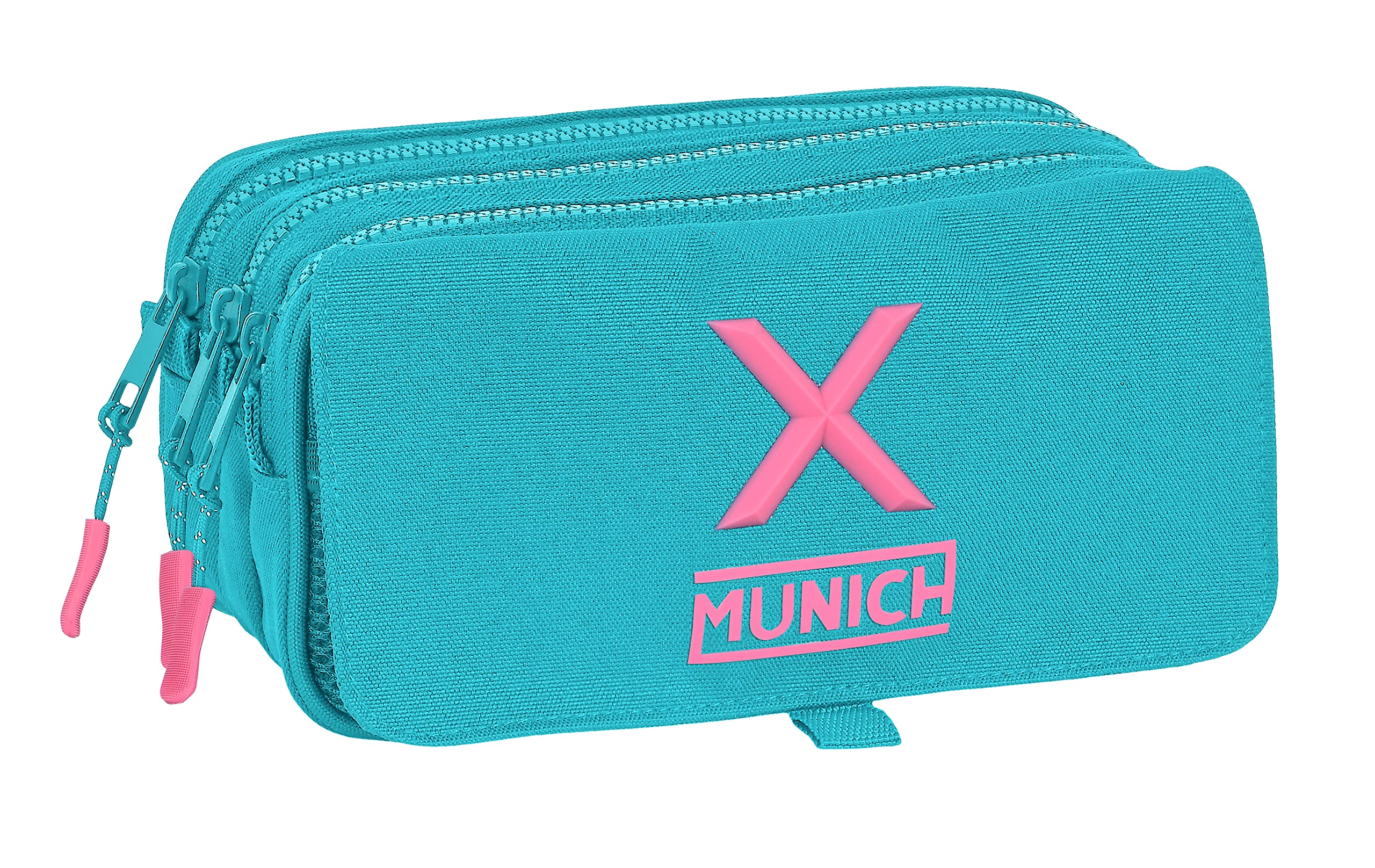 PORTATODO TRIPLE BIG MUNICH BASICOS "TURQUESA"
