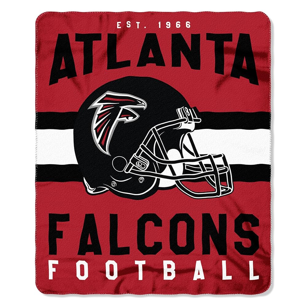 Northwest NFL Atlanta Falcons Unisex-Adult Fleece Throw Blanket, 50 x 60, Singular Retired