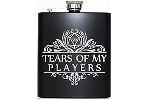Tears of My Players 7oz Dungeon Master Flask