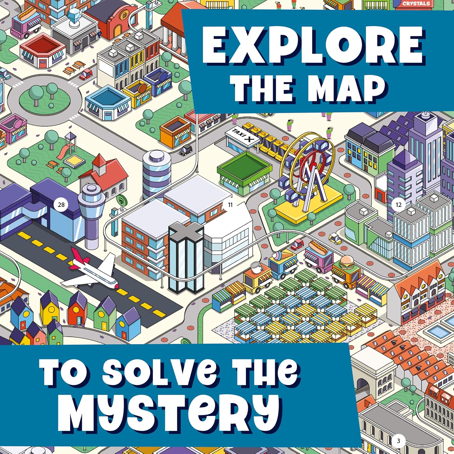 Junior Detective Mysteries Board Game for Kids Ages 8 and Up, Classic Family Mystery Game for 1 Plus Players