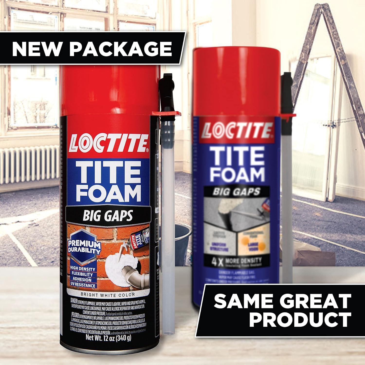 Loctite 2378565 Foam sealant, 12-Ounce Can, White : Industrial & Scientific