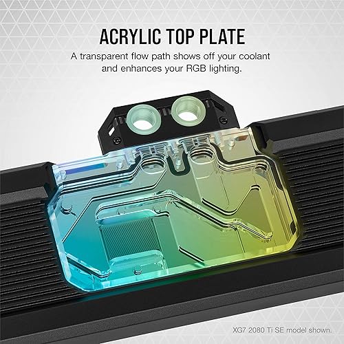 Miniatura 6 de Corsair Hydro X Series XG7 RGB 3090 Ti Founders Edition GPU Water Block - for NVIDIA GeForce RTX 3090 Ti FE