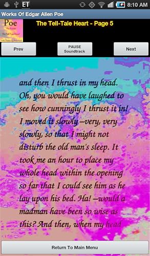 SchoolReading - Edgar Allen Poe – The Raven and The Tell-Tale Heart – Digital Book With Tchaikovsky Soundtrack – vue 4