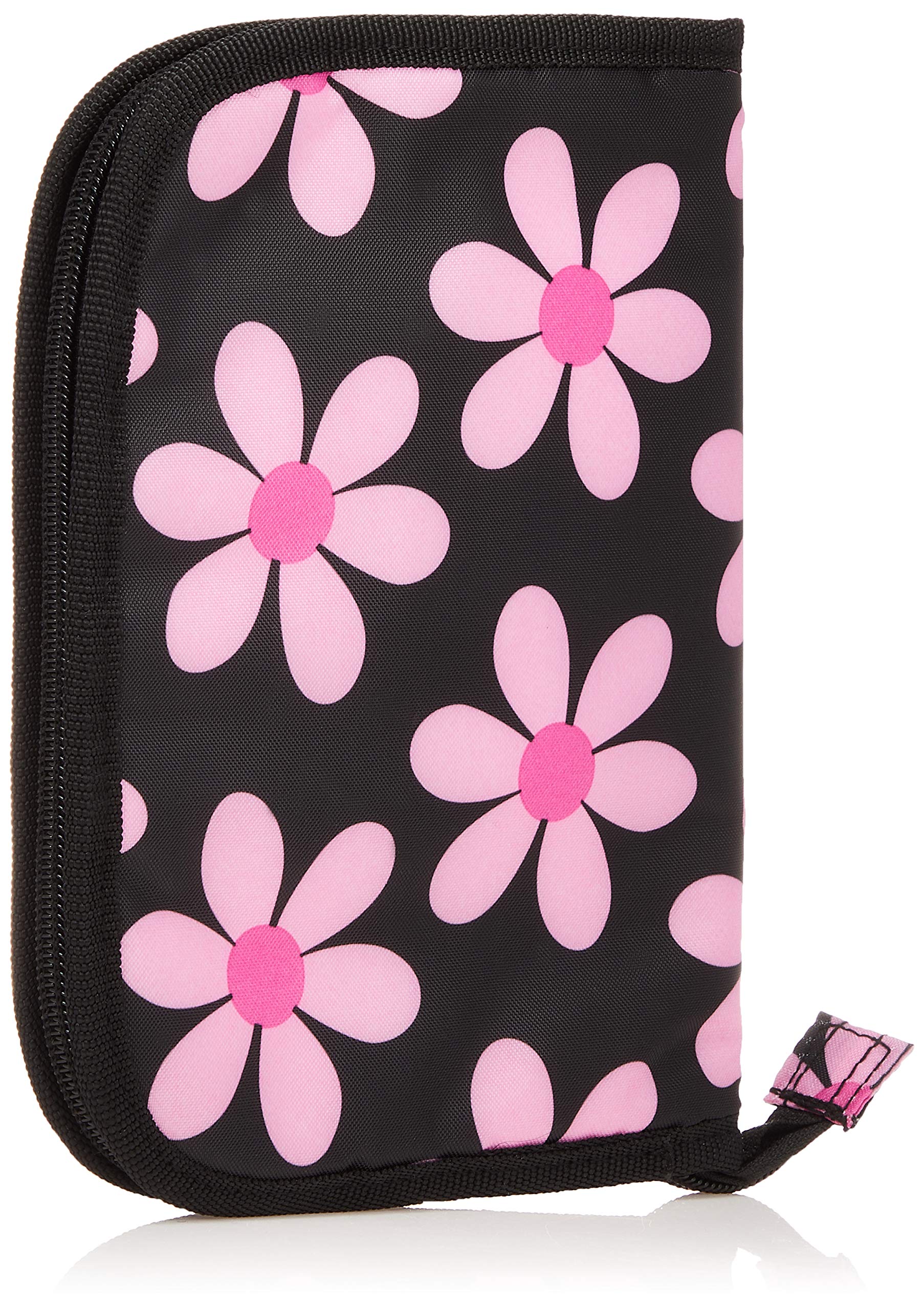 Hanna Hula Pet Health Notebook Case Multi Case M Size Retro Flower Pink