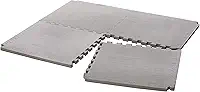 Tatame EVA Preto Conjunto com 4 Unidades 50cm x 50cm x 2cm