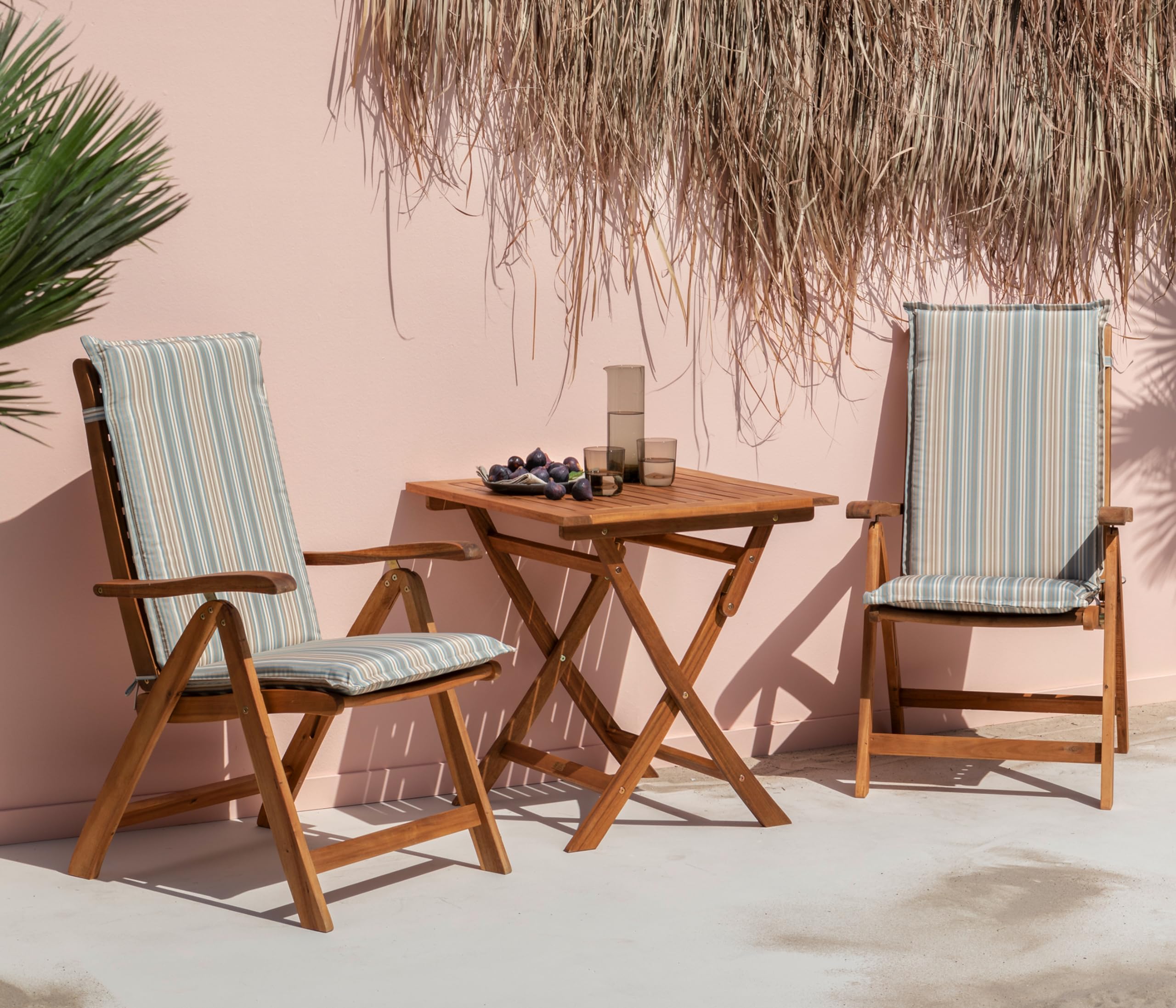 Dehner Klappsessel Macao, ca. 106 x 62.5 x 67 cm, aus FSC® - zertifiziertem Akazienholz, natur