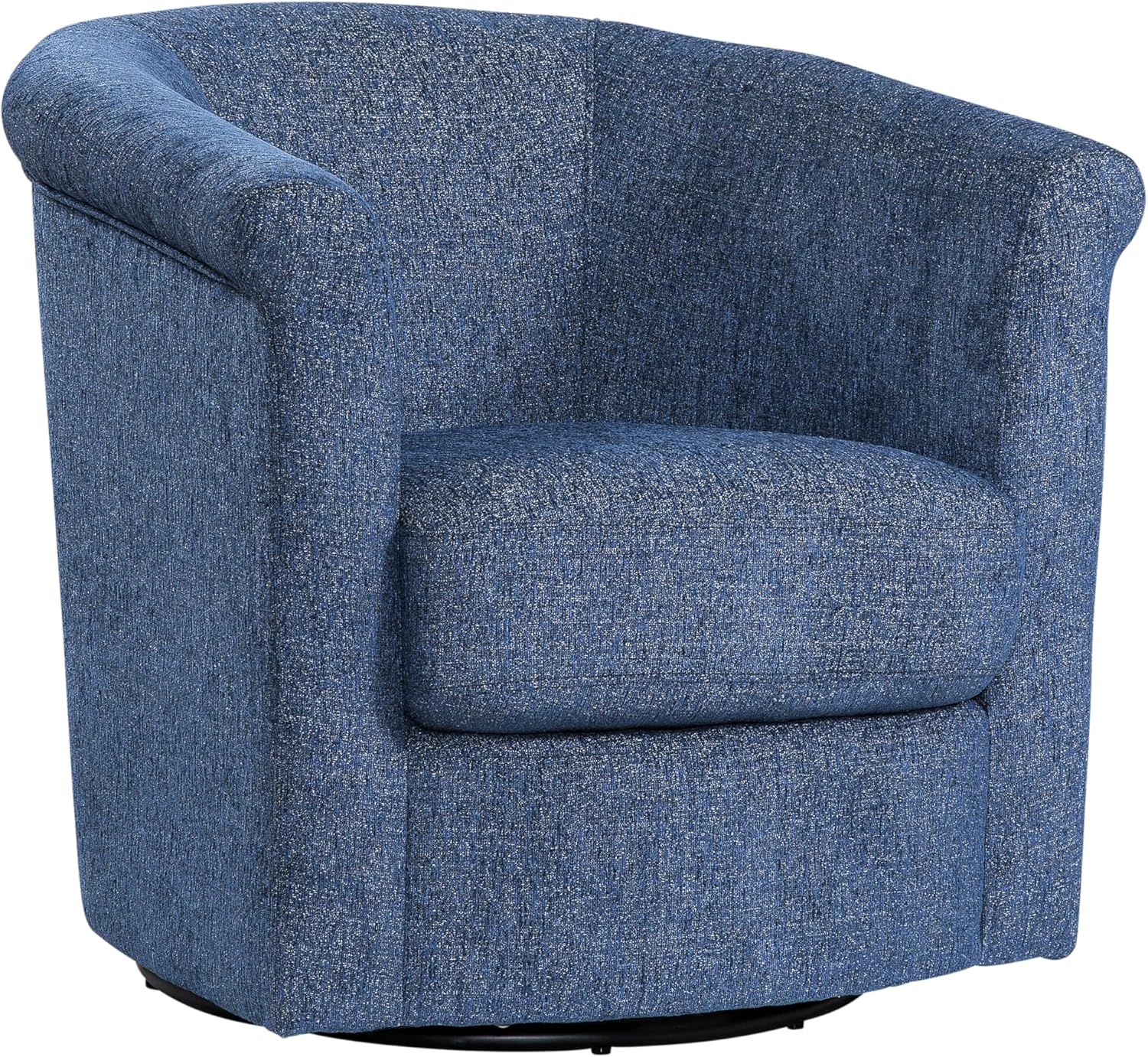 GRAFTON HOME Marvel 360 Swivel Chair, Yowza Chenille Azure