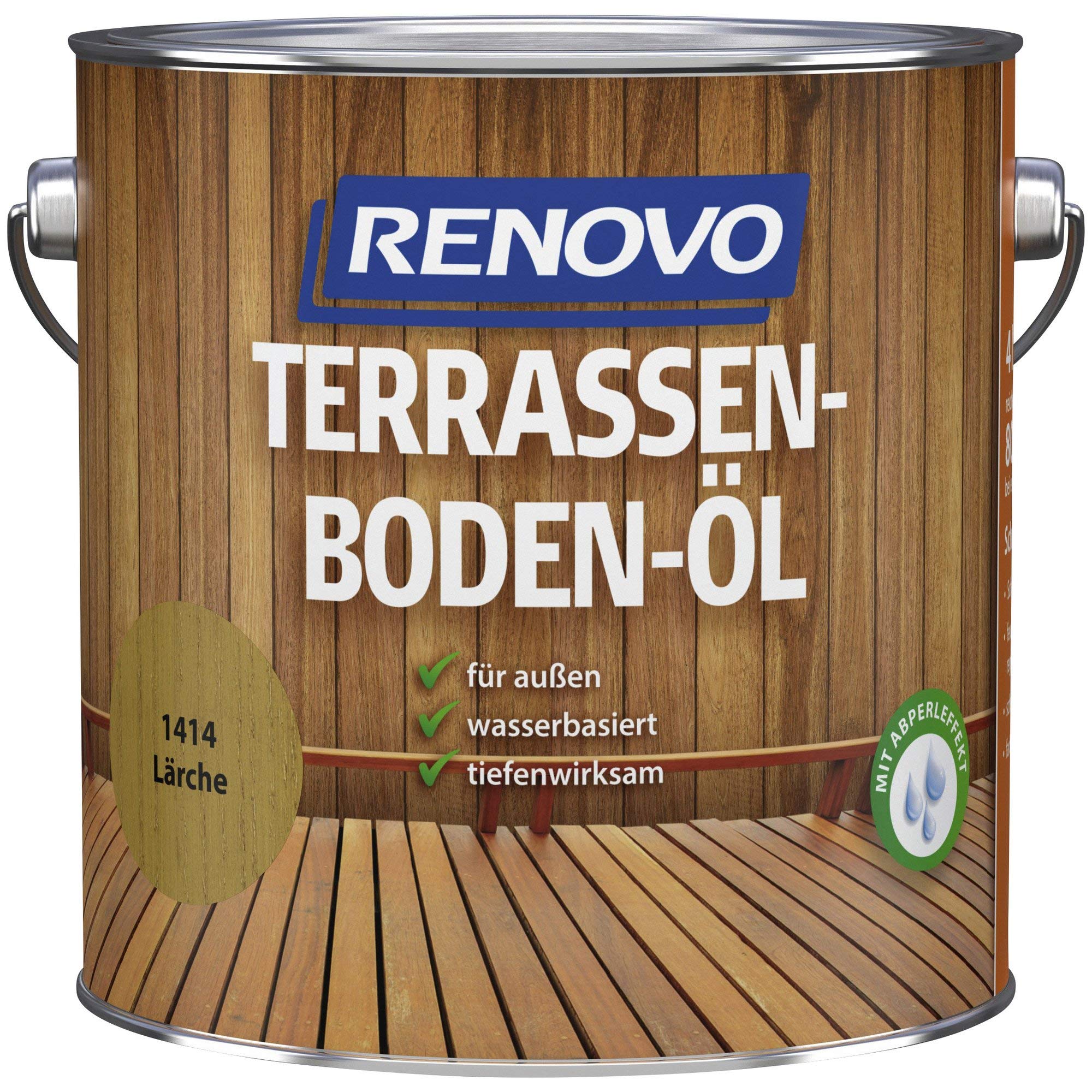 RENOVO - Terrasseboden Öl 1414 lärche - 4,0 Liter