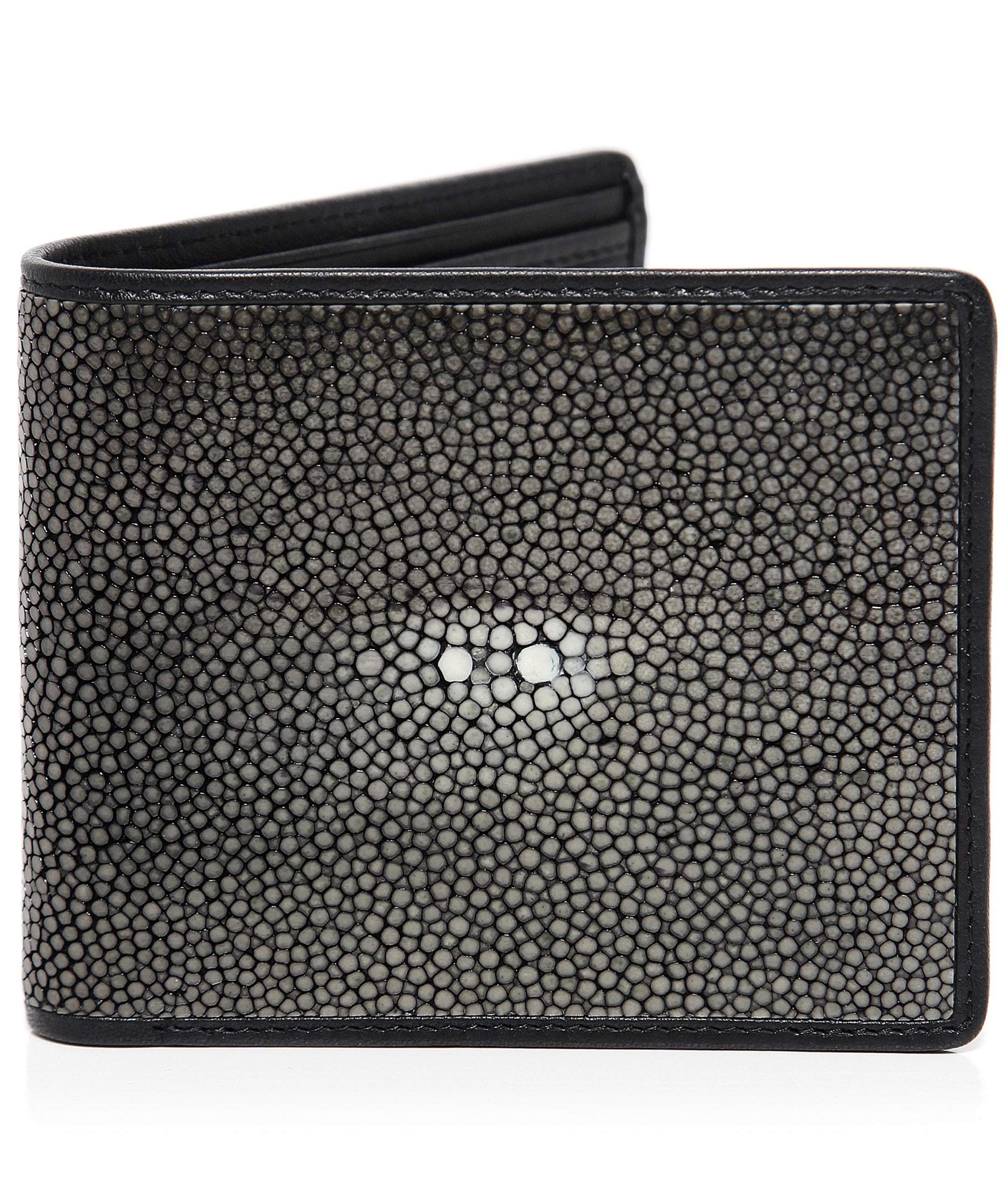 Oliver Sweeney Men's Stingray Leather Benson Wallet Black One Size