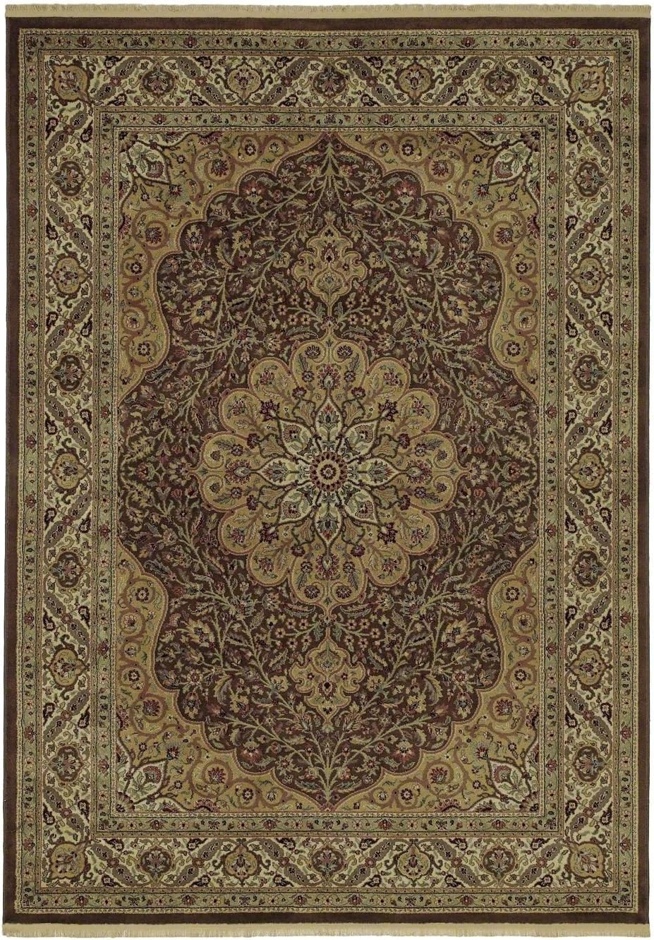 Century Lancaster Espresso Oriental Rug Size 7'8" x 11'1