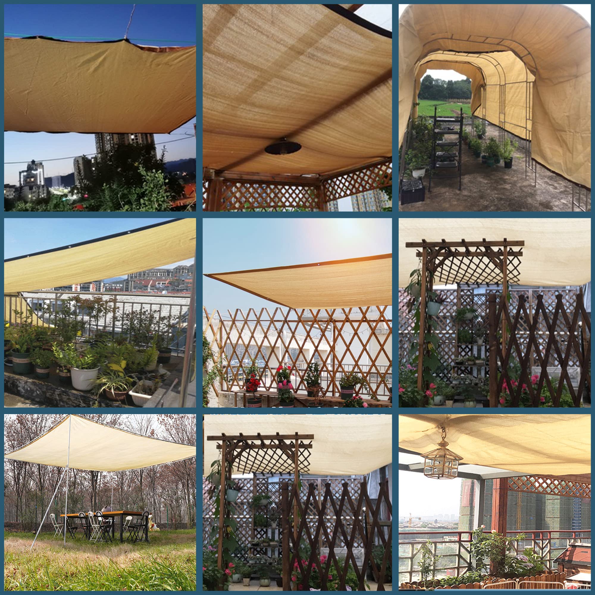 Malla Ocultacion Red de Sombra Tela para Sombra con Ojales 2x8m Toldo Vela Telas para Toldos Exterior Terraza es HDPE 12 Pin Tela para Sombra Resistente a Los 90% Rayos UV Malla Sombreadora