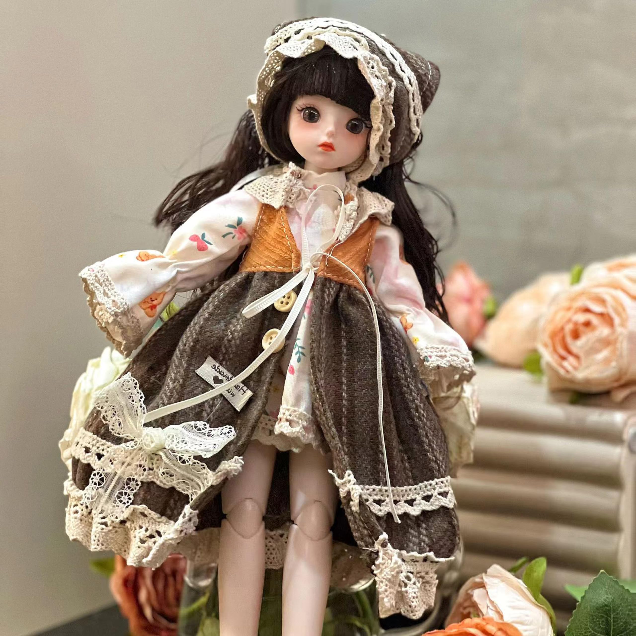 1/6 Bjd Doll Ball Jointed Doll Blythe Doll Smart Doll with Clothes Anime Doll Bjd Dolls Myou Doll Kawaii Dolls (TianYou)