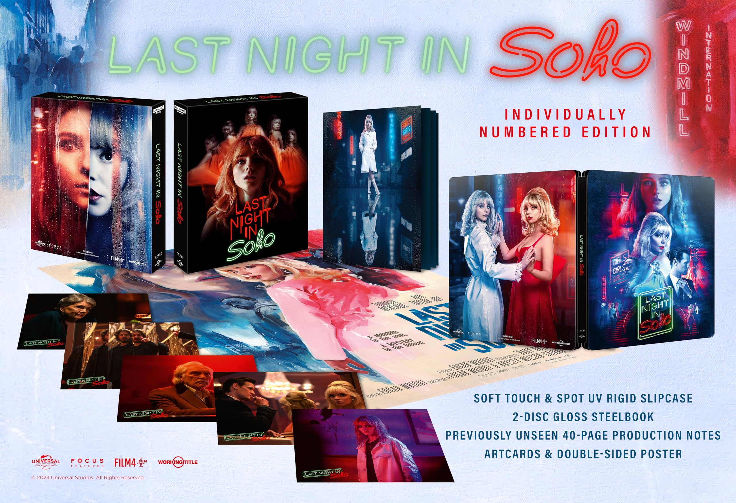 Last Night in Soho [Limited [4K Ultra HD] [2021] [Region Free]