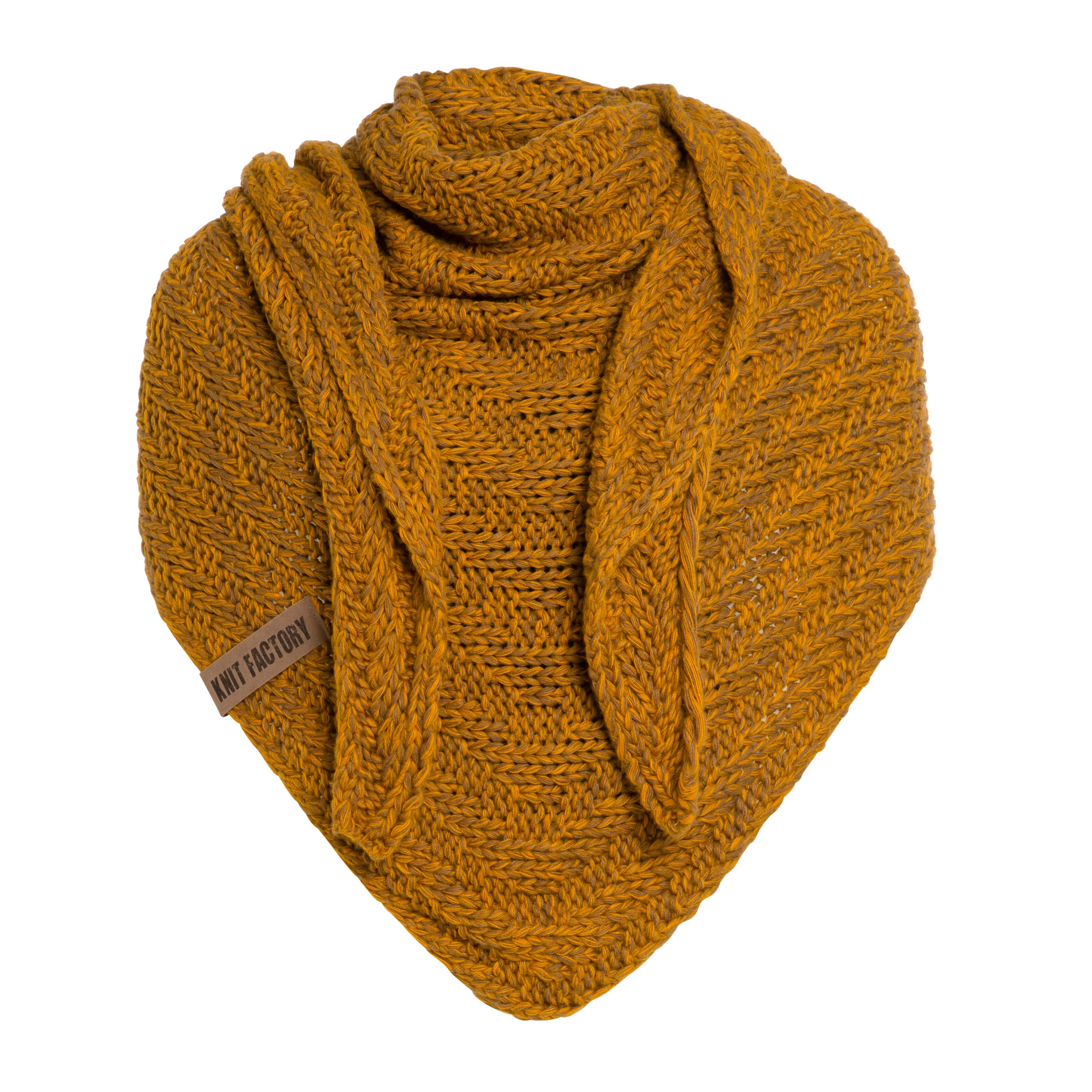 Knit Factory - Sally Sciarpa Triangolare - 220x85 cm