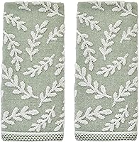 Vista 9 de SKL Home by Saturday Knight Ltd. Toalla de mano lavanda (paquete de 2), blanca, 16 x 25 pulgadas