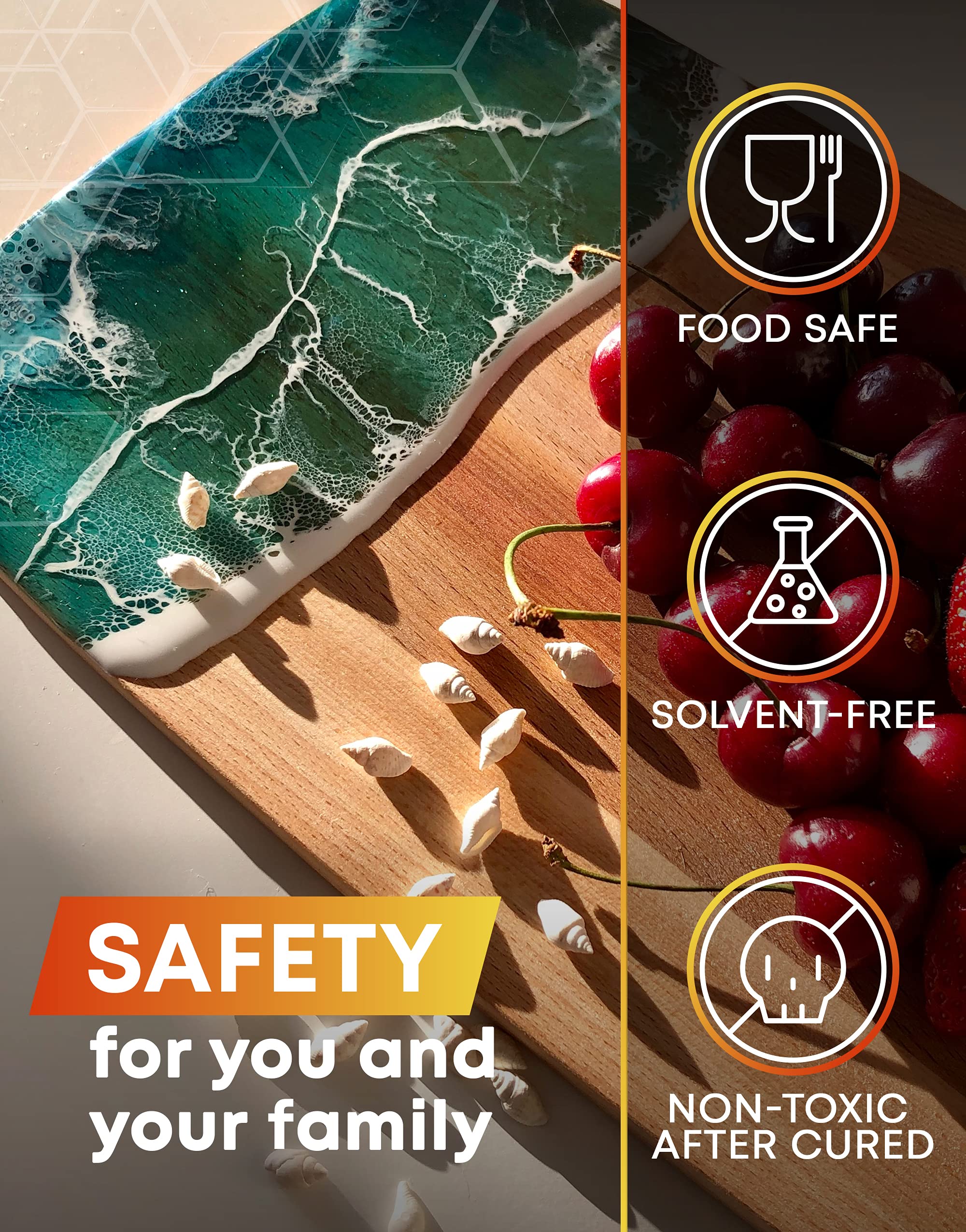 {New} Premium Epoxy Resin Bulk Kit 1 Gallon 11 Ratio Amazing Crystal