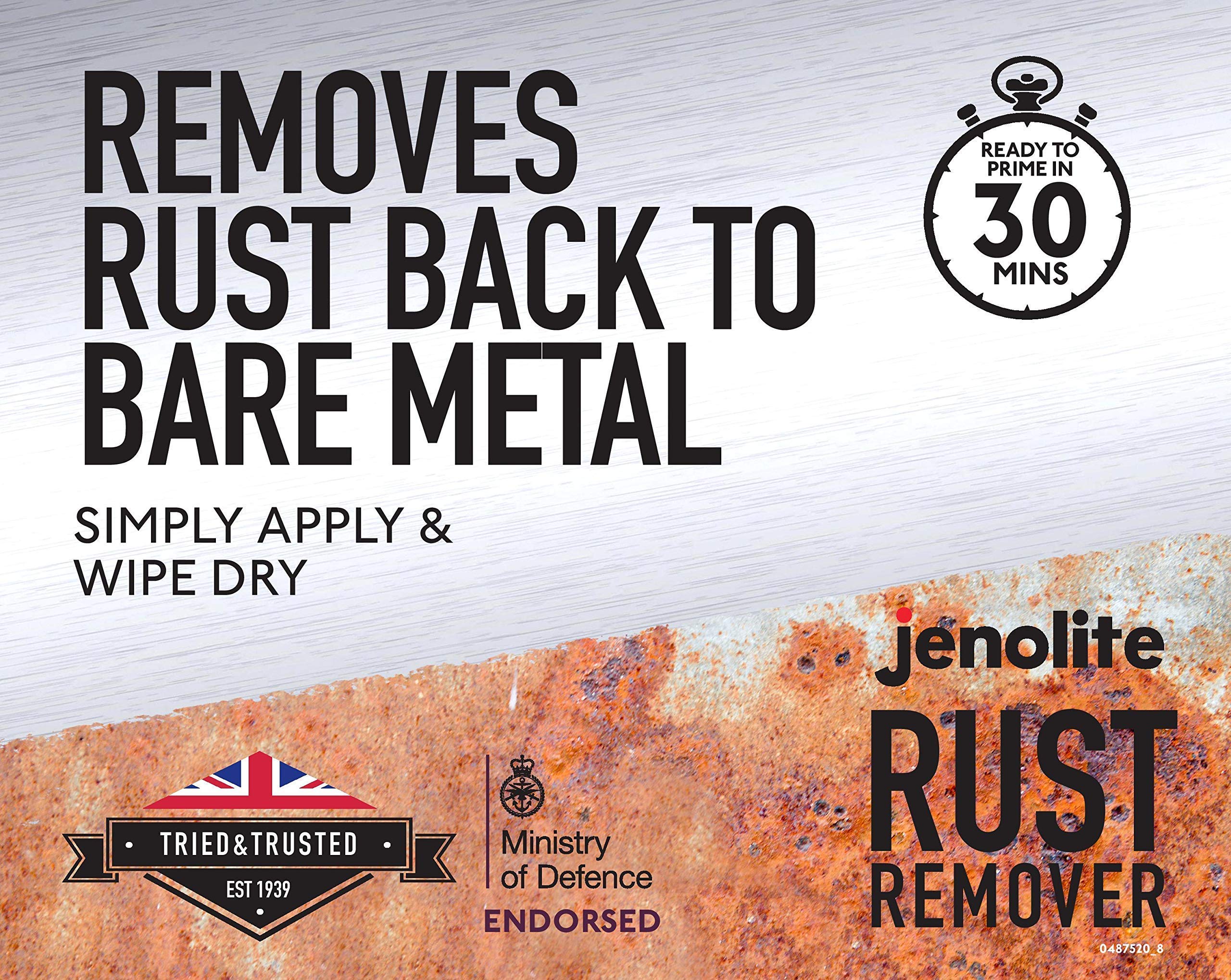JENOLITE Original Rust Remover Liquid Rust Treatment Removes Rust