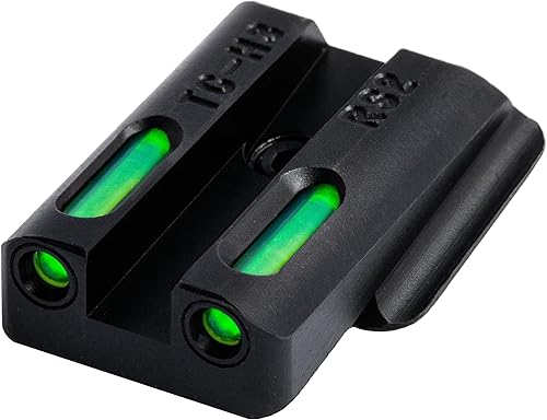 Miniatura 20 de TRUGLO TFX - Mira para pistola Tritio duradero resistente a los golpes, compacto y brillante y fibra óptica Xtreme vista diurna/nocturna