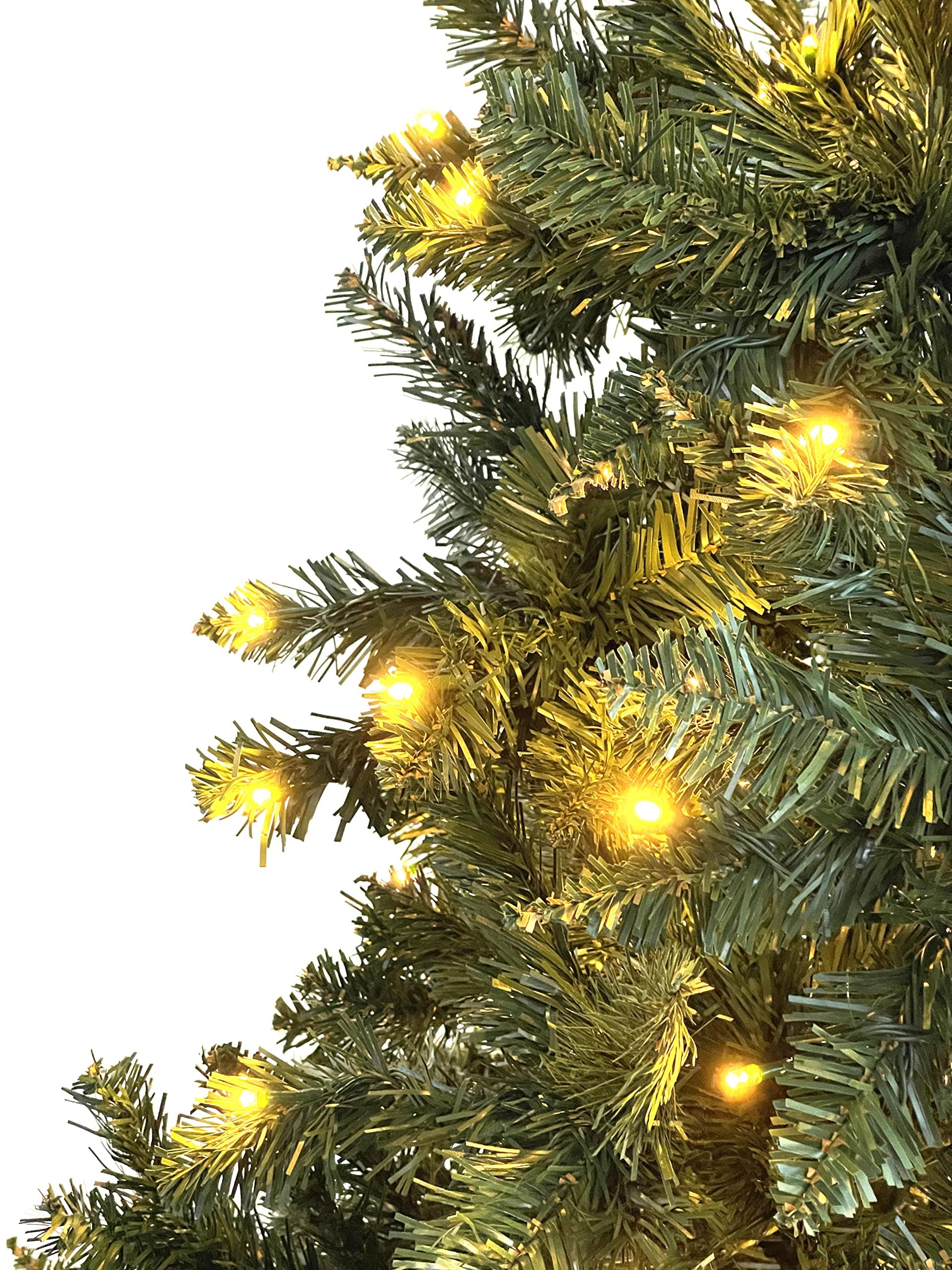 Albero Di Natale Artificiale 150 Cm - PVC Realistico, Base Stabile, Facile Montaggio, Per Casa - Foto 8