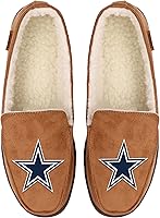 Vista 211 de FOCO Mens NFL Team Logo Moccasin Slippers