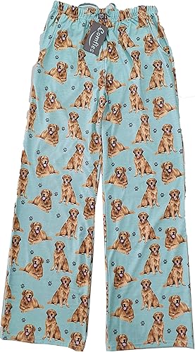 Miniatura 3 de Golden Retriever - Pantalón de pijama unisex ligero de mezcla de algodón, suave y cómodo, perfecto para regalos de Golden Retriever