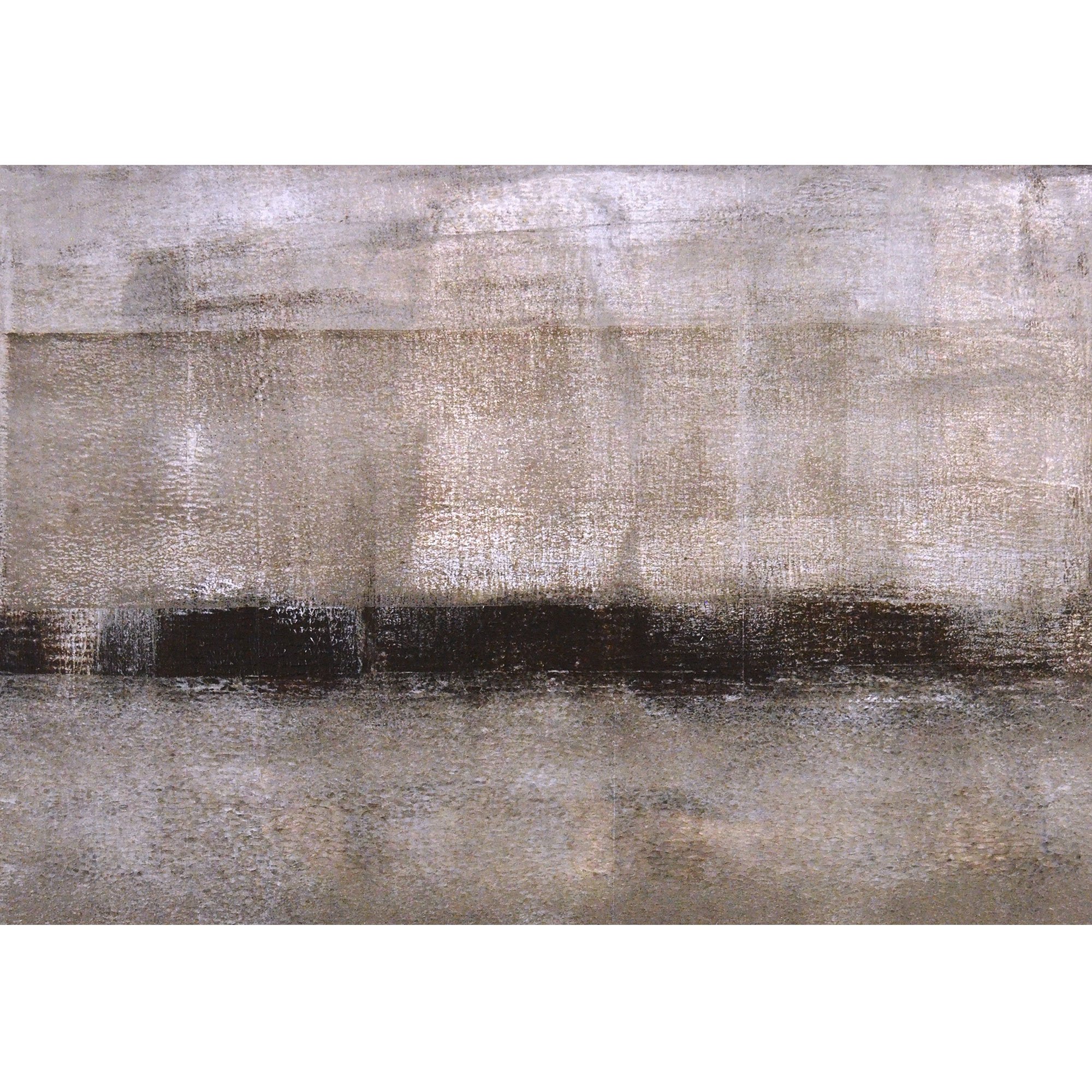 wall26 - Brown and Beige Abstract Art Painting - Removable Wall Mural | Self-Adhesive Large Wallpaper - 66x96 inches