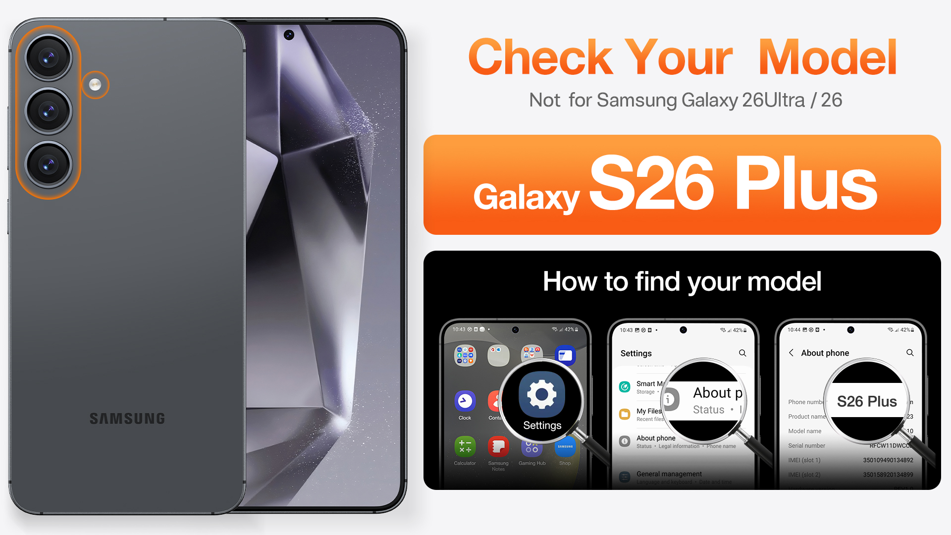 Amazon.com: TORRAS Ostand Q3 Spin for Samsung Galaxy S26 Plus Case