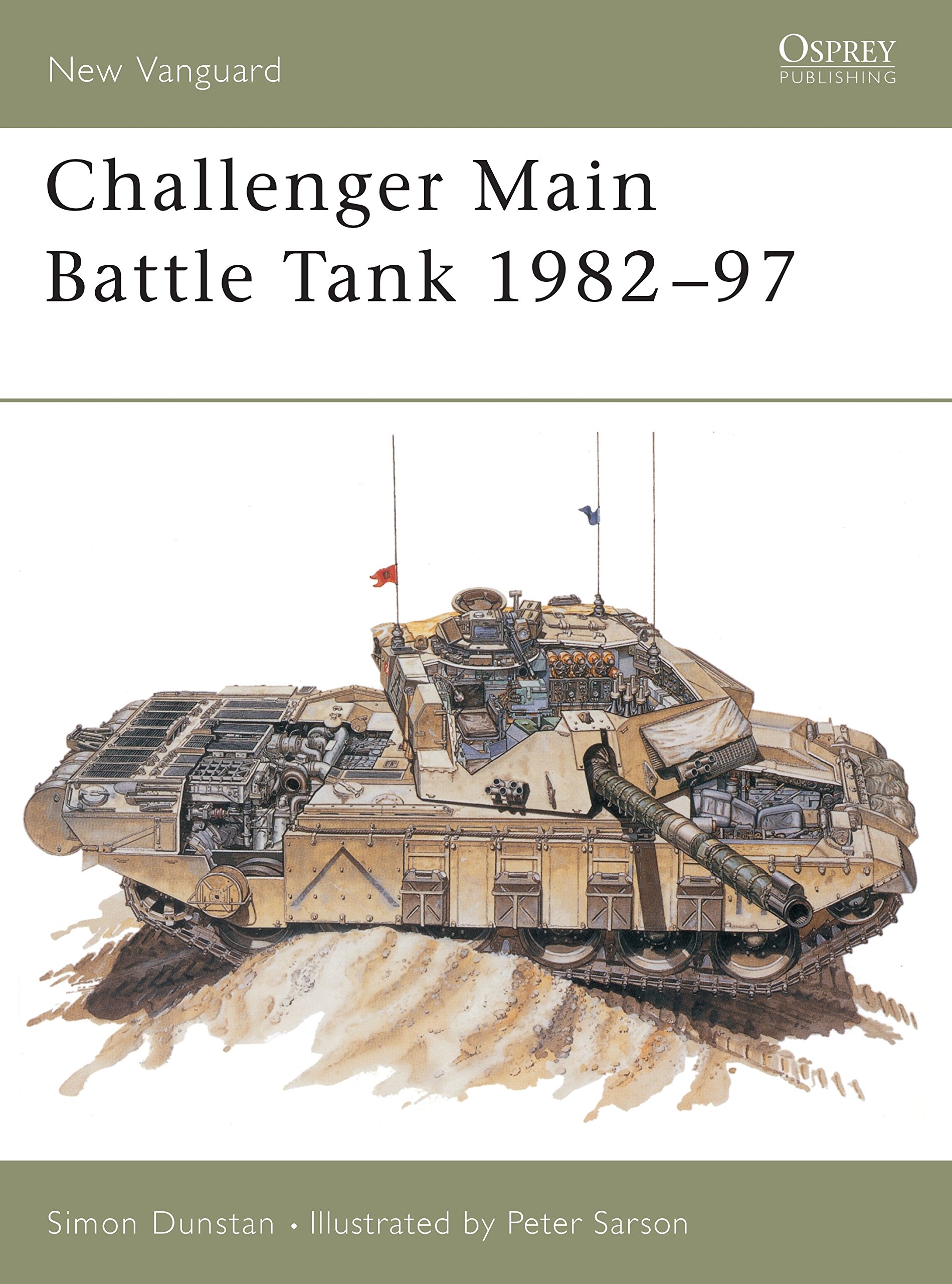 Challenger Main Battle Tank 1982-97: No.23 (New Vanguard) - Dunstan, Simon