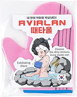 Guante exfoliante coreano Cuidado de la piel ...