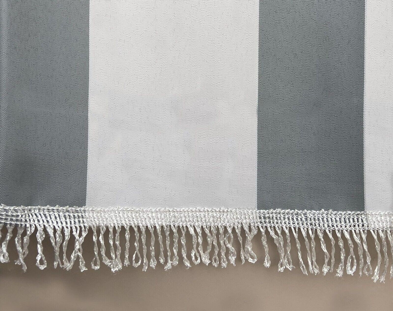 Tenda Da Sole A Righe Verdi Con Anelli - 200x300 Cm Per Esterno - Foto 3