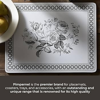Amazon.com: Pimpernel Heritage Placemats - Set of 4, Leafy