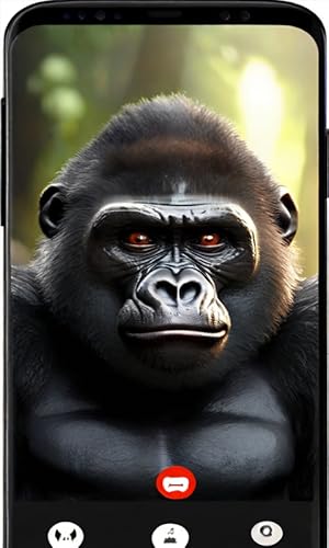 Cute Gorilla Fake Video Call & Fake Video Game Prank - Game For Kids