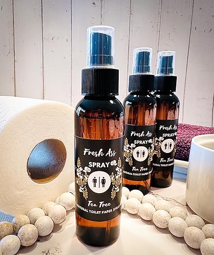 Miniatura 6 de Spray de papel higiénico para limpiar, árbol de té natural, 4 onzas, espray After You Go, fabricado con ingredientes naturales en Estados Unidos