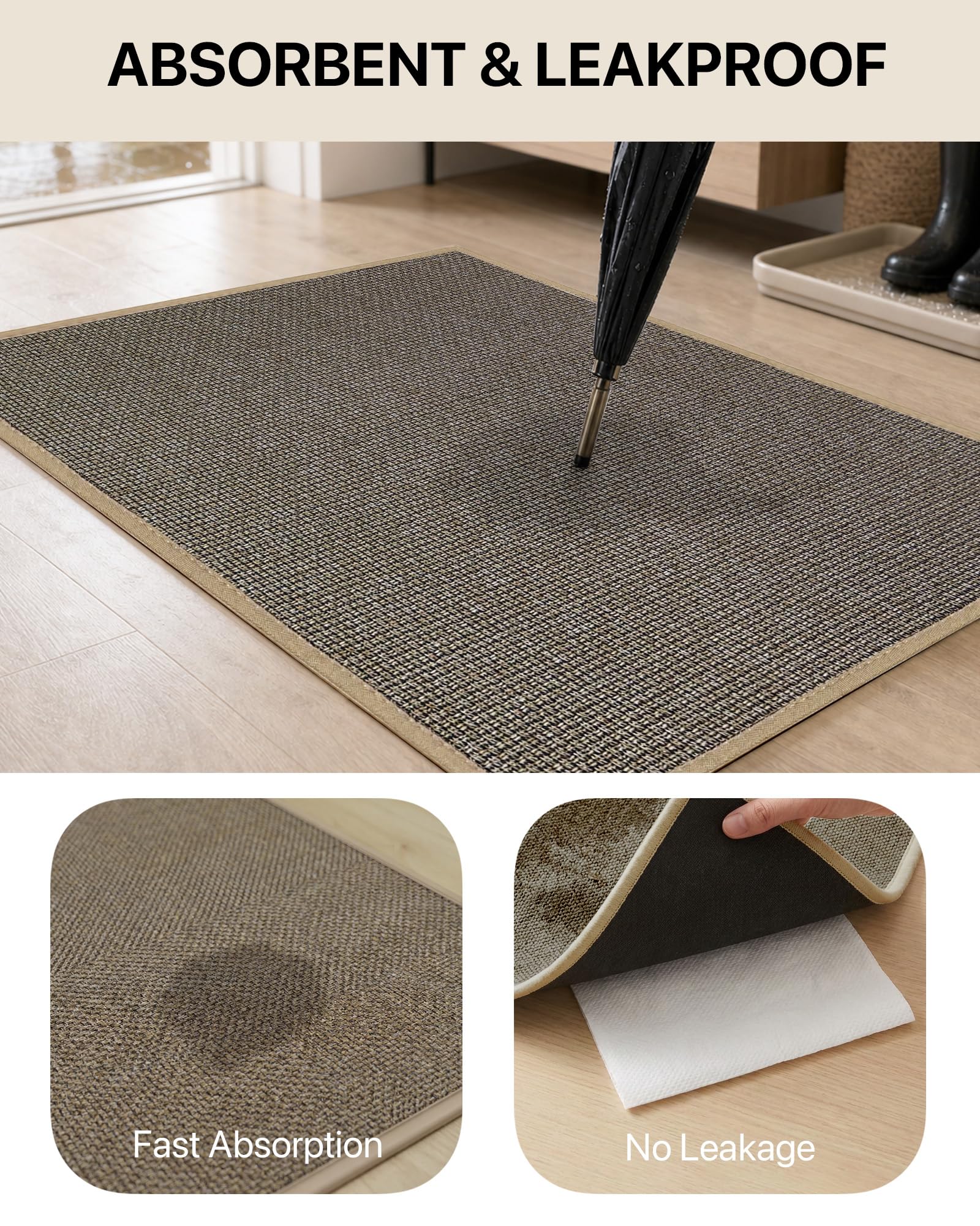 Ultra Thin Door Mat - Keep Entryways Clean -3 Ultra Thin Door Mat - Keep Entryways Clean -3