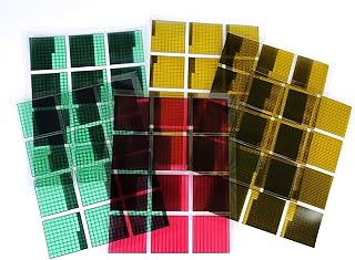 American Educational Decimal Squares Overhead Transparencies