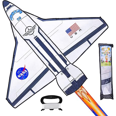 JOYIN Spaceship Kite Easy to Fly Huge Kites for Kids and Adults